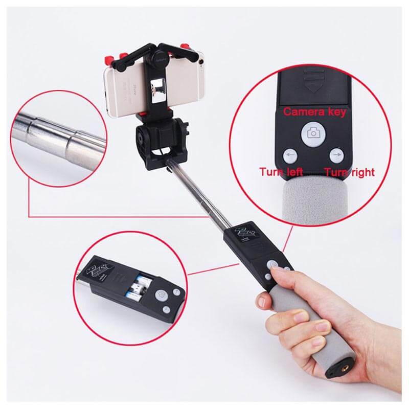 Universal 360° Rotatable Selfie Stick for Mobile