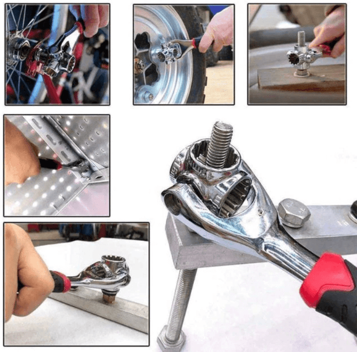 Universal pipenökkel 48 - in - 1 - a tool, all information