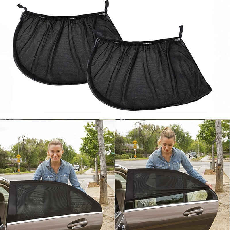 Universal car sun screen deks smile - cool car &amp; uv-skydd