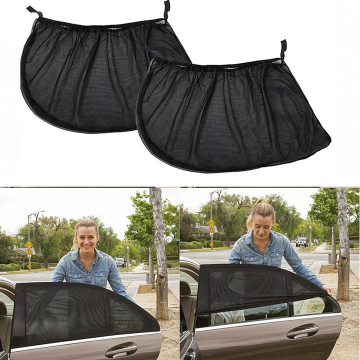 Universal car sun screen deks smile - cool car &amp; uv-skydd