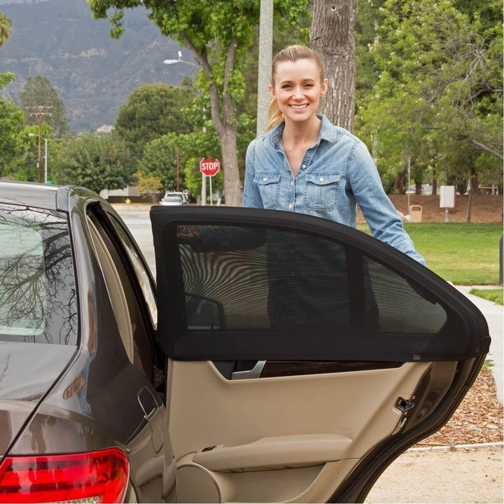 Universal car sun screen deks smile - cool car &amp; uv-skydd