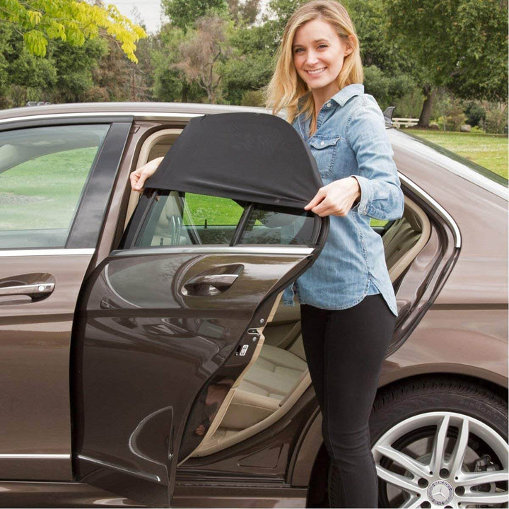Universal car sun screen deks smile - cool car &amp; uv-skydd