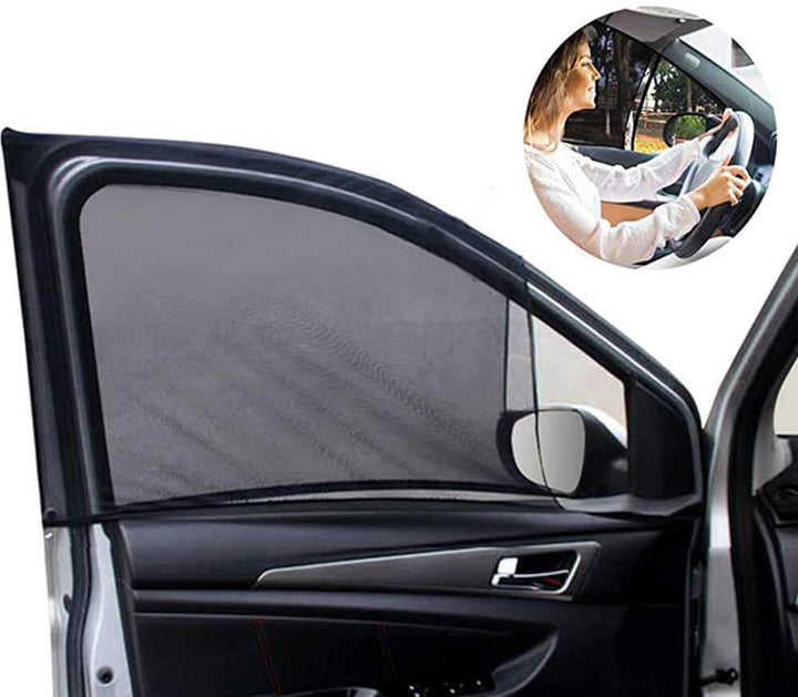Universal car sun screen deks smile - cool car &amp; uv-skydd
