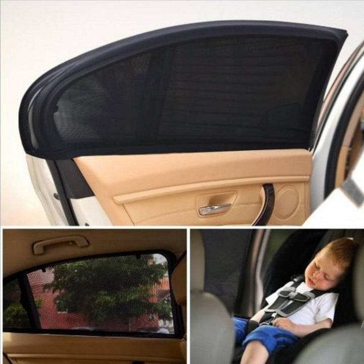 Universal car sun screen deks smile - cool car &amp; uv-skydd