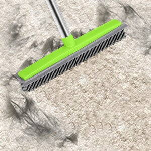 Universal Rubber Brush for Effective Pet Hair Removal