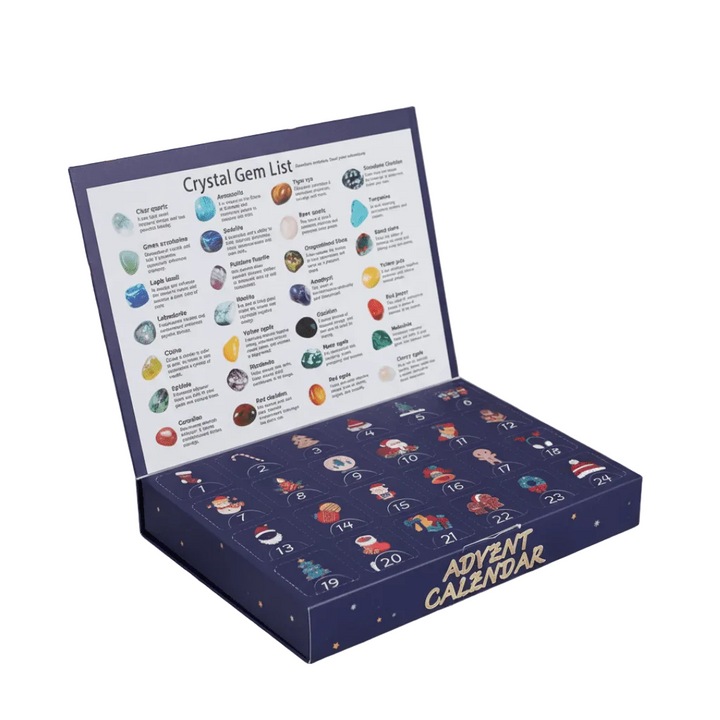 Unisex Kids Advent Calendar with Gemstones
