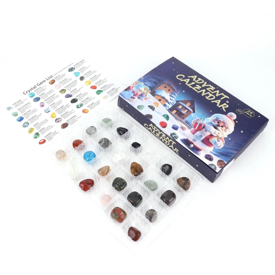 Unisex Kids Advent Calendar with Gemstones