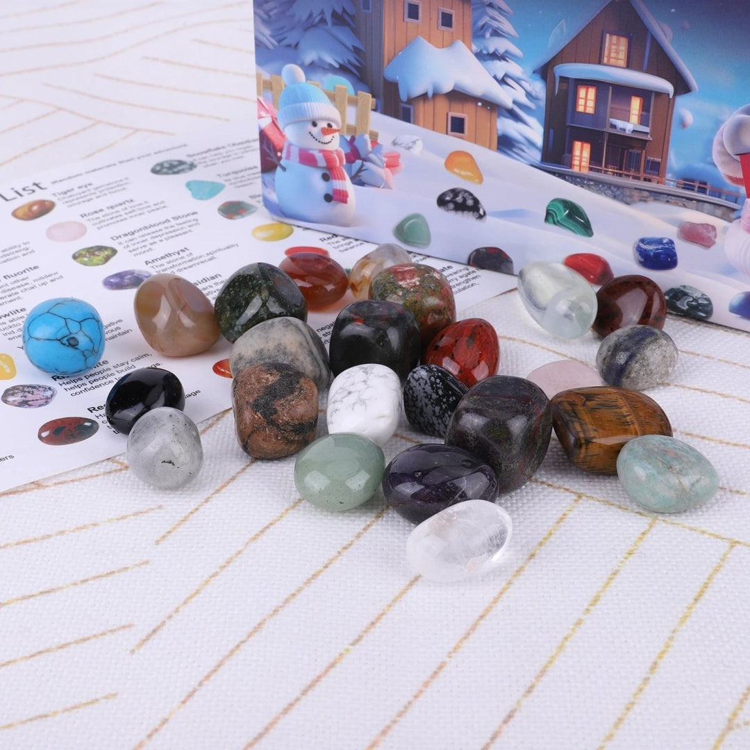 Unisex Kids Advent Calendar with Gemstones
