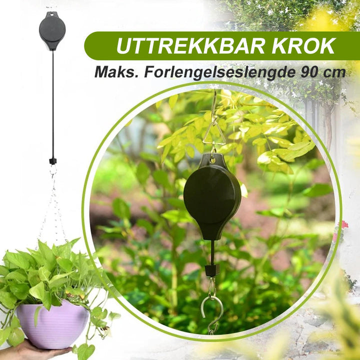 Retractable Hook for Curves and Fuglemater - Adjustable and Durable