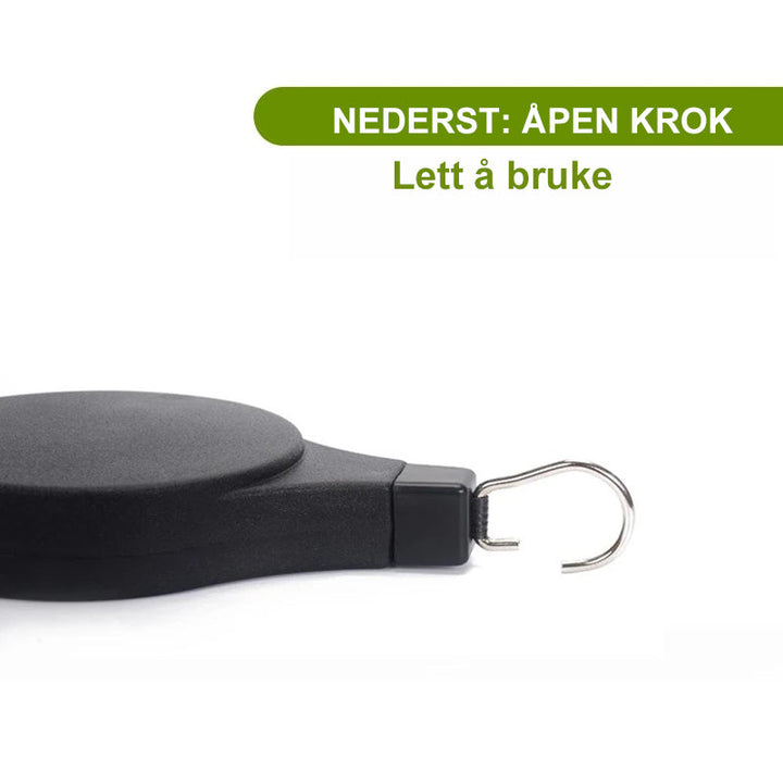 Retractable Hook for Curves and Fuglemater - Adjustable and Durable