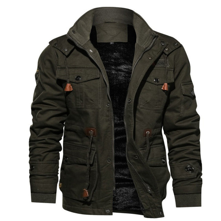 Waterproof fleecefôret winter jacket for men