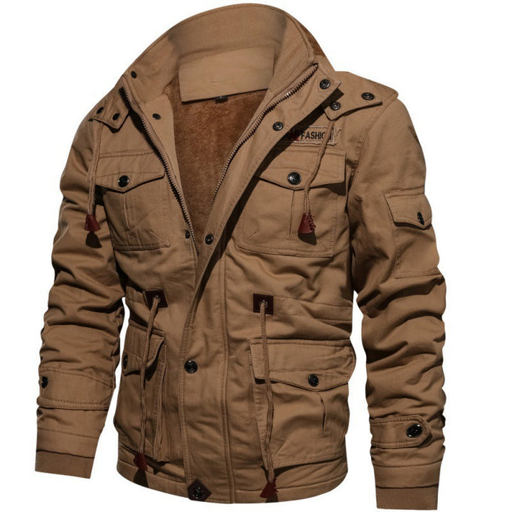 Waterproof fleecefôret winter jacket for men