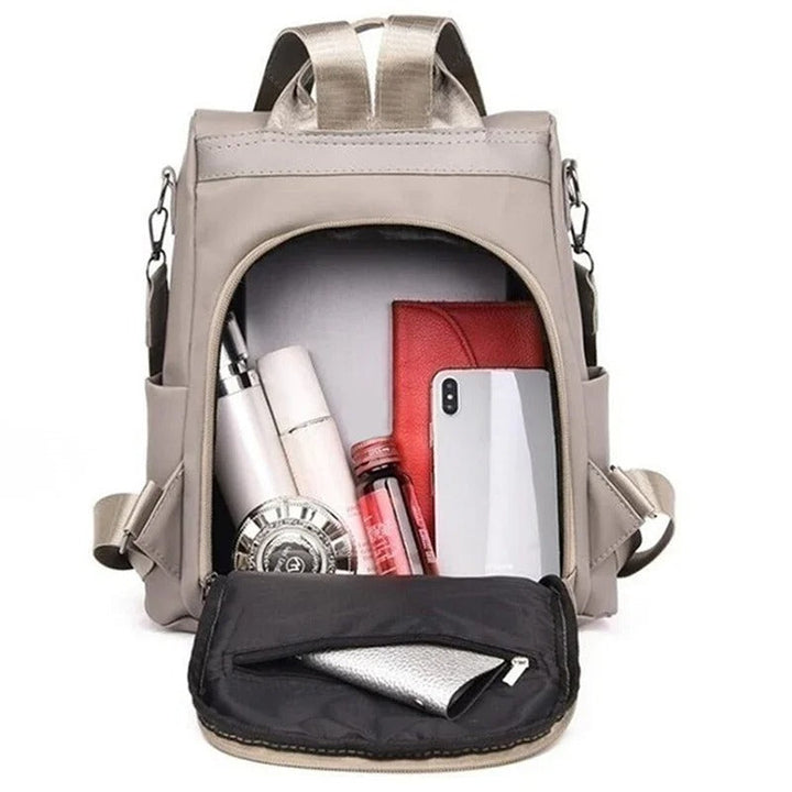 Waterproof multifunctional backpack for women