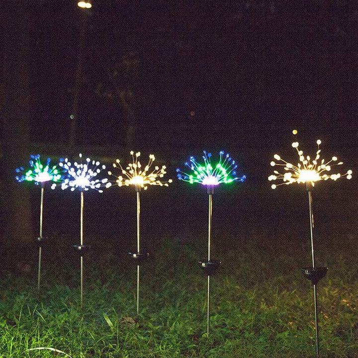 Waterproof Solcelledrevne Fireworks Hagelys - Väldigt Lyssterke and Decorative