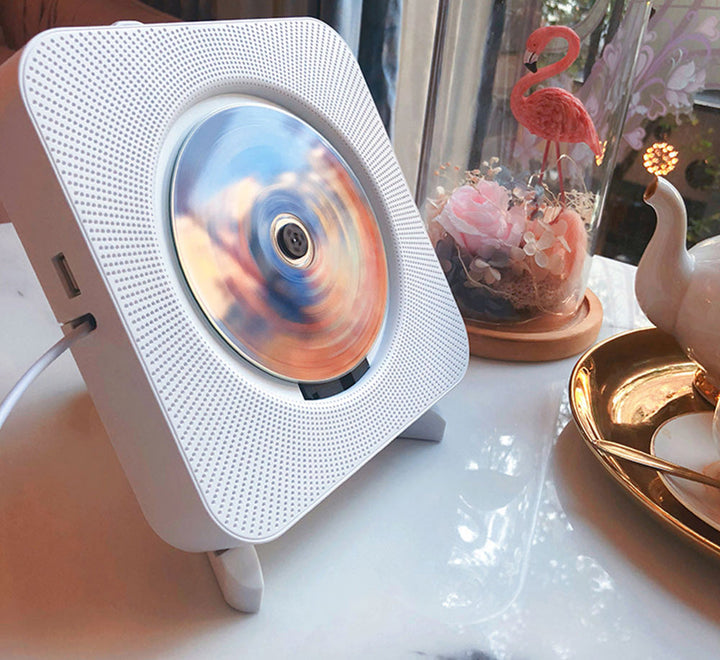 Multifunctional veggmontert cd-player with bluetooth
