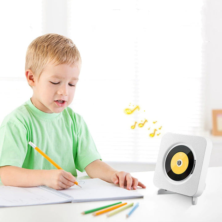 Multifunctional veggmontert cd-player with bluetooth