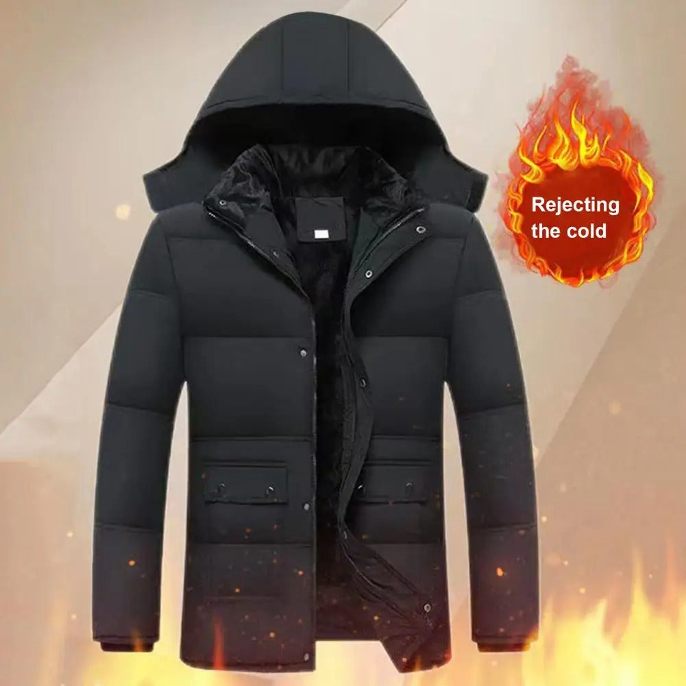 Windproof Hooded Jacket for Men
