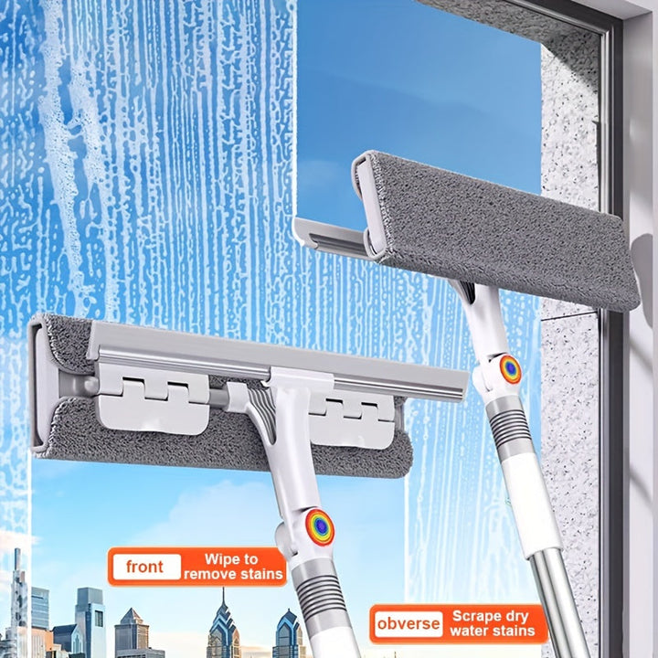 Vindusren notice: roter only head &amp; uttrekk naked handle for clean glass