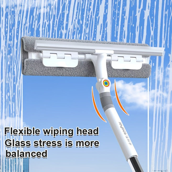 Vindusren notice: roter only head &amp; uttrekk naked handle for clean glass
