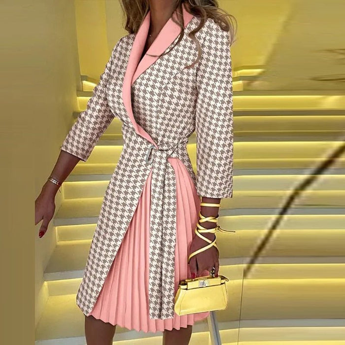 Abito blazer elegante da donna con rever