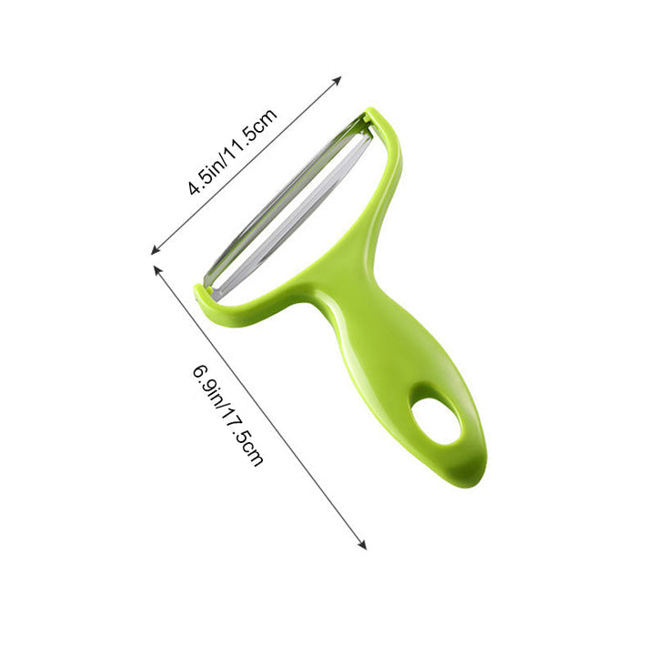 Y-skreller with Brett Blade - Stainless Steel and Plastic