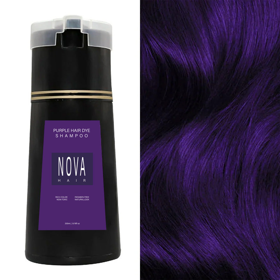 Instant Hair Colour Shampoo to Cover Grey Hair in 10 Minutes