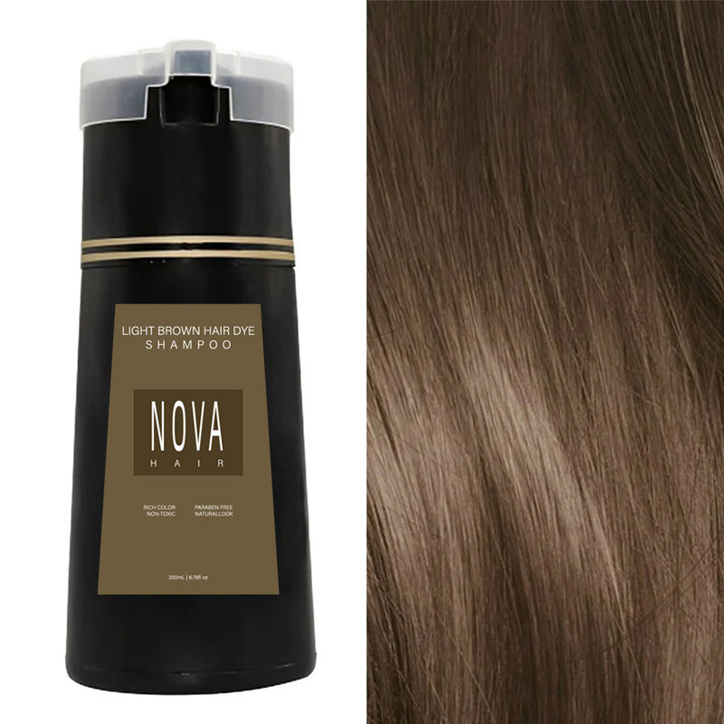 Instant Hair Colour Shampoo to Cover Grey Hair in 10 Minutes