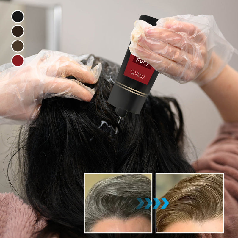 Instant Hair Colour Shampoo to Cover Grey Hair in 10 Minutes