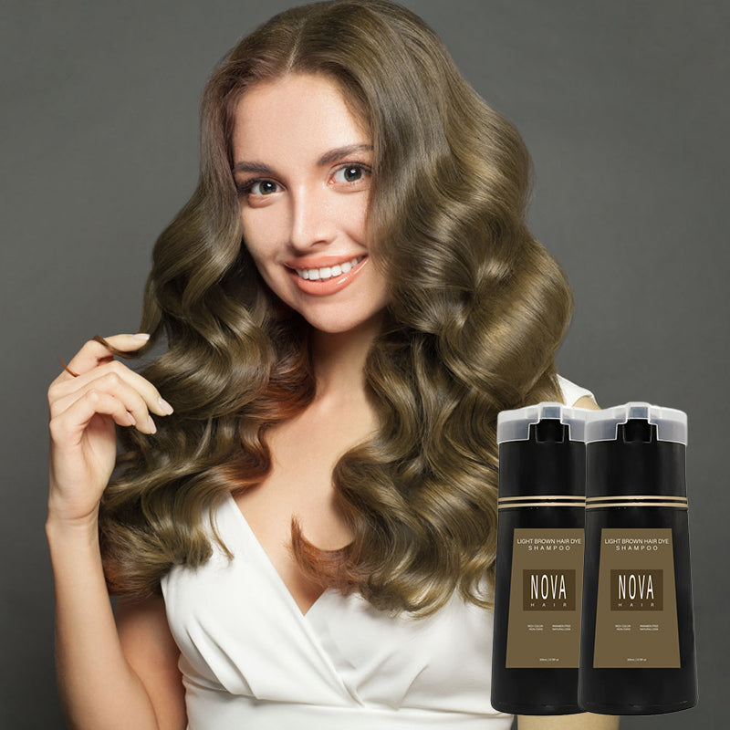 Direct hair colour shampoo - dekker grey hair on min. otter